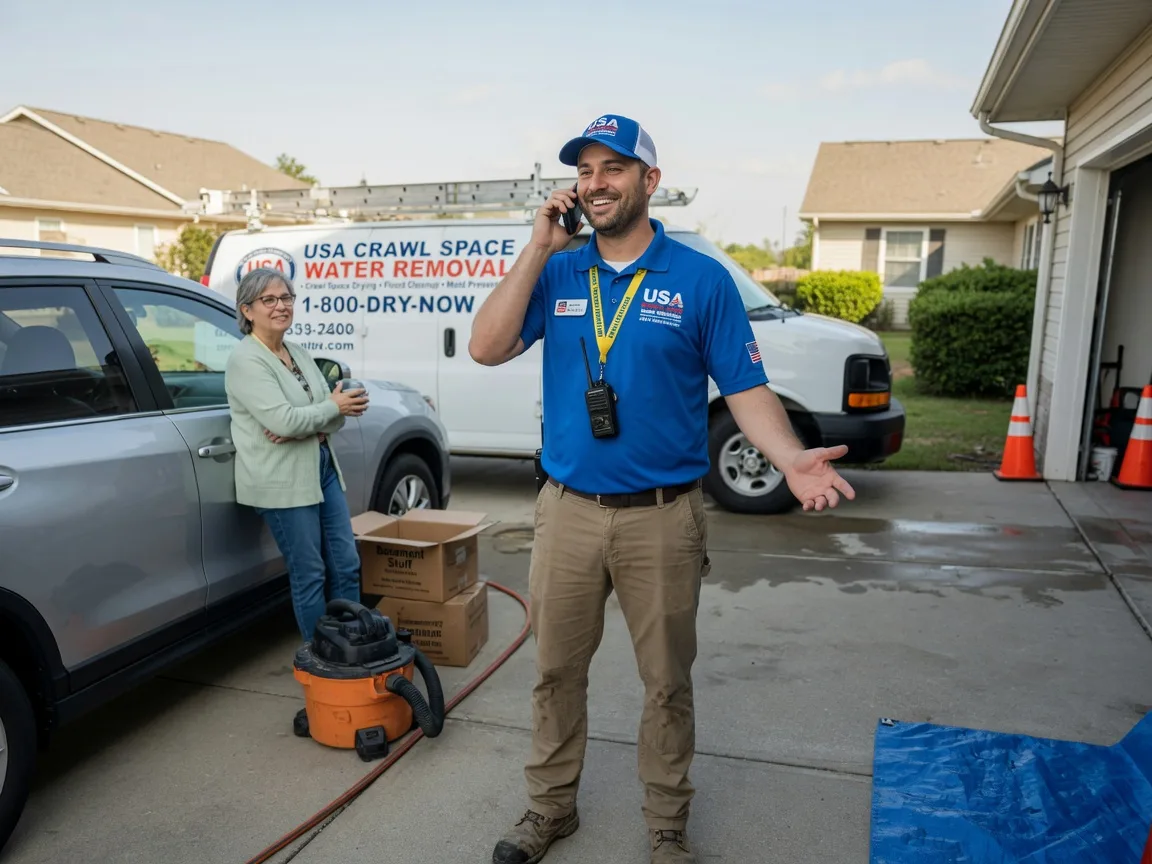 Crawl Space Water Removal Clopton, AL FAQs